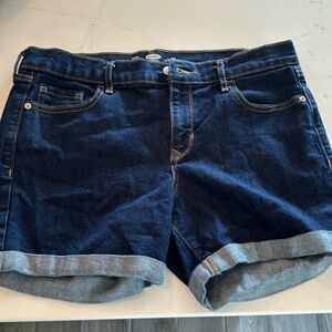 Old Navy Fitted Jean Shorts 10 Regular